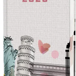 Hard Bound Executive 2025 Diary With 365 Dates I New Year Diary 2025 I A5 Diary Ruled 344 Pages-1