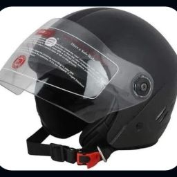 _BLACK TRACK Half face HELMET WITH ISI CERTIFIED KEEP YOUR HEAD PROTECTED_HLT Motorbike Helmet-image-18