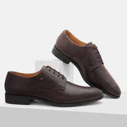 Blackberrys Men RAZOR Textured Leather Formal Derbys-image-2