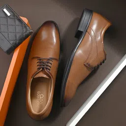 CLOG LONDON Men Leather Formal Derbys-image-67