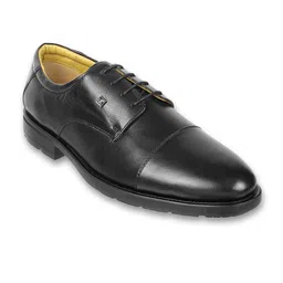 J.FONTINI Men Round Toe Leather Formal Derbys-image-6