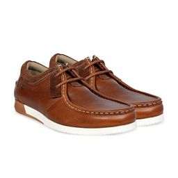 HX London Men Leather Round Toe Lace-Up Derbys-picture-55
