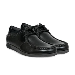 HX London Men Leather Round Toe Lace-Up Derbys-image-75