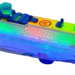 Ocean Ship Toy with 3D Flashing Light & Sound, Best Gift for Children-10
