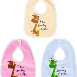 Waterproof baby bibs/aprins for the babies bigger print pack of 3-11
