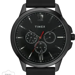 timex Multi Function Black Dial Analog Watch - For Men TWEG165SMU02 image 2