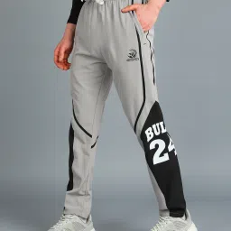 Men Solid White Track Pants-31