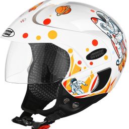 Marshall Kids D2 Open Face Kids Helmet for Boy's Motorbike Helmet-image-63