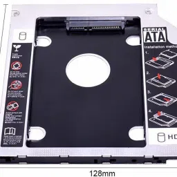 TERABYTE 9.5MM HDD CADDY 2.5'' Internal SATA Second Universal Hard Disk Enclosure 2.5 inch 9.5MM Internal Hard Drive Enclosure/HDD CADDY-8