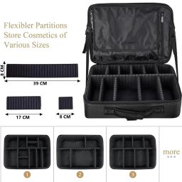 Girls Black Cosmetic Bag-image-58