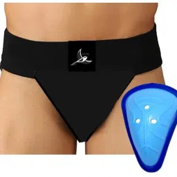 Combo of Cricket Supporter and Abdomen Support AD (Youth) Abdominal Guard-image-1