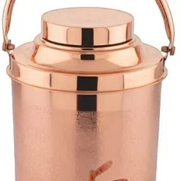 12 LITRE COPPER CONTAINER POT COPPER TANK COPPER TANKI COPPER UTENSILS MATKA Bottom Loading Water Dispenser-image-6