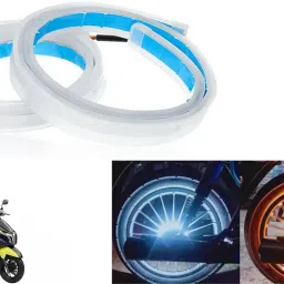 Waterproof 60 CM Flexible Ultra-Fine LED Daytime Running Light NTORQ 125 Interior Light Motorbike LED for TVS (12 V, 12 W)-image-53