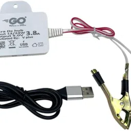 SS GOLD 12 W Power Wave Charge 3.6 A Multi-pin Wall Charger for E-Rickshaw with Detachable Cable-picture-15