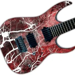 Guitar Lamination Printed HD wrap for Guitar Guitar wrap sticker Guitar Sticker-image-87