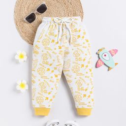 Here&Now X Game Begins Boys Printed Cotton Joggers-image-16