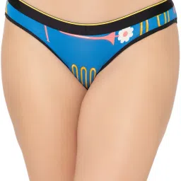 Printed Micromodal Underwear Soft & Breathable Women Bikini Multicolor Panty-image-2