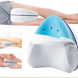flostrain Memory Foam Solid Sleeping Pillow Pack of 1 image 2
