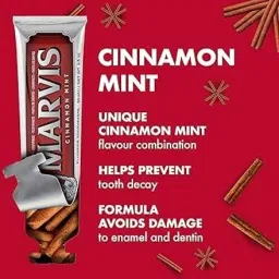 marvis Cinnamon Mint Toothpaste 85ml Toothpaste image 3