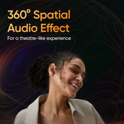 realme Buds Air 5 Pro with 50dB ANC, 360 Spatial Audio and upto 40 hours Playback Bluetooth Headset image 4