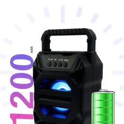 Clairbell 333_WS02 Super Bass Bluetooth Wireless Portable Speaker 48 W Bluetooth Party Speaker-25