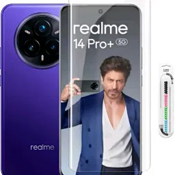 GORILLA PRO PLUS Tempered Glass Guard for Realme 14 Pro Plus Tempered Glass Realme 14 Pro Plus 5G Edge To Edge Temper Glass Screen Guard For Realme 14 Pro Plus 5G Tempered Glass & Cable Protector-10