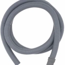 2 Meter Washing machine Front Loading Outlet pipe Corrugated Plastic Outlet/Drain/Extension Hose For Front Loading Washing Machine Hose Pipe-0