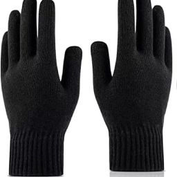 Solid Winter Men Gloves-image-65