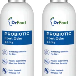 Dr Foot Probiotic Foot Odor Spray Helps to remove Feet Worst Odors - 100ml (Pack of 2) Odour Control-image-42