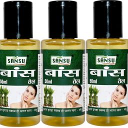 Bamboo Essential Oil | Bans oil | skin, hair -50ml (Pack of 3)-image-0