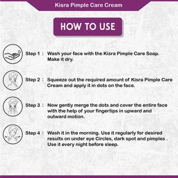 KISRA Set Of 6 Premium Pimple Care Creams- 15gm each image 4