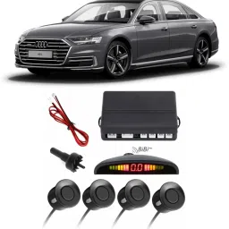 G10 Black Car Reverse Parking Sensor with LED Display 4 Sensor G10 Parking Sensor-11