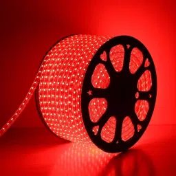 1200 LEDs 10 m Red Steady Strip Rice Lights-19