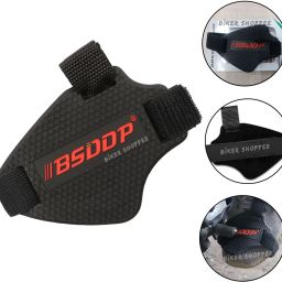 MOTORCYCLE GEAR SHIFT SHOE PROTECTOR COVER FOR MOTORCYCLE RIDER Silicone RED & BLACK Boots Shoe Cover-image-6
