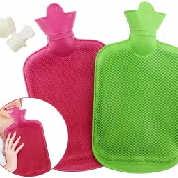 Combo pack of 2 Non-Electric Warm water Bag for Pain Relief Device, Multi Color & Design Non-Electrical 2 ml Hot Water Bag-image-6