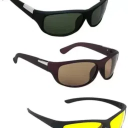 UV Protection Wrap-around Sunglasses (Free Size)-picture-22