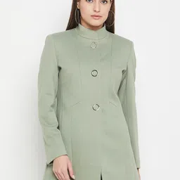 Duke Mandarin Collar Woollen Overcoat-picture-32
