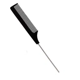 FEELHIGH Daily Grooming & Styling Fine Teeth Anti Static Sectioning Comb - Black-47