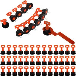 catson 50 PCS Tile Leveling System Kit Reusable Tile Leveler Non-magnetic Mason's Level image 5