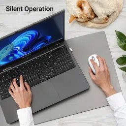 ZEBRONICS Groot Wireless Ambidextrous Optical Mouse Wireless Mouse, 1600DPI, Silent Ergonomic with 2 Years Warrantywith Bluetooth image 3