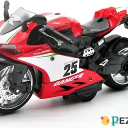 1:12 Ducati Pull Back Mini Motorcycle Toy with Sound & Light for Kids.-image-24