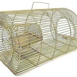 mouse trap/rat trap/pinjra/muskal Iron Ultimate Solution to All Rat Problems Live Trap-34