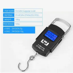 ACU-CHECK LCD Display Digital Electronic Weight Luggage Weighing Scale Hanging Scale Weighing Scale image 3