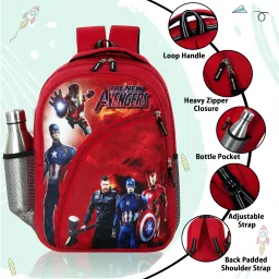 School bags for Men Women Boys Girls 4 to 7 years Waterproof School Bag-image-36