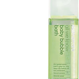 All We Know Baby Bubble Bath|Gentle Formula Keep Skin Feeling Soft & Moisturised-image-5