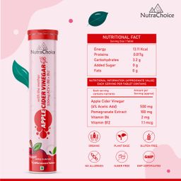 nutrachoice Apple Cider Vinegar for Weight Loss with Mother image 2