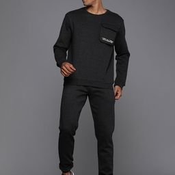HRX by Hrithik Roshan Men Typography Printed Tracksuit-picture-4