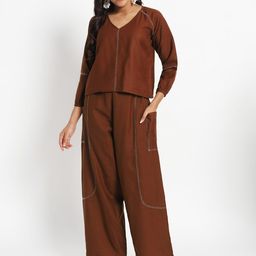 9rasa Pure Cotton Top & Trousers Co-Ords-image-87