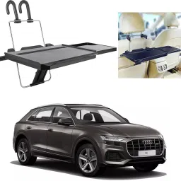 FT-08 Car Back Seat Tray, Foldable Laptop Desk and Food Tray For Audi Q8 Cup Holder Tray Table-image-62