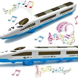 Speed Emu Train 360 Degree Rotating With Light And Music For Kids-15